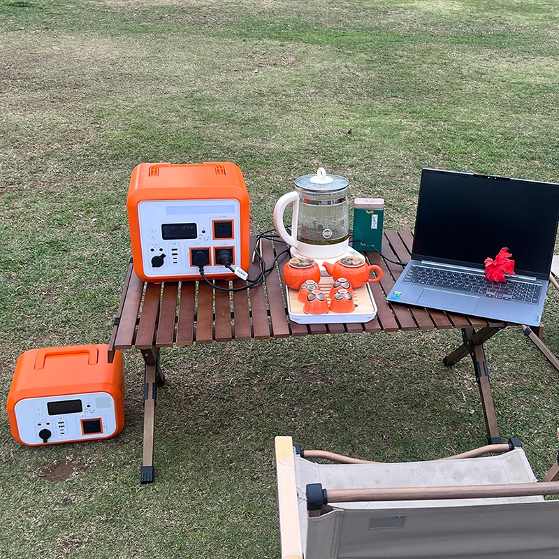 Generator portable rechargeable power supply Solar 1000w 1500w 2000w 3000w portable power station with outdoor camping panel set