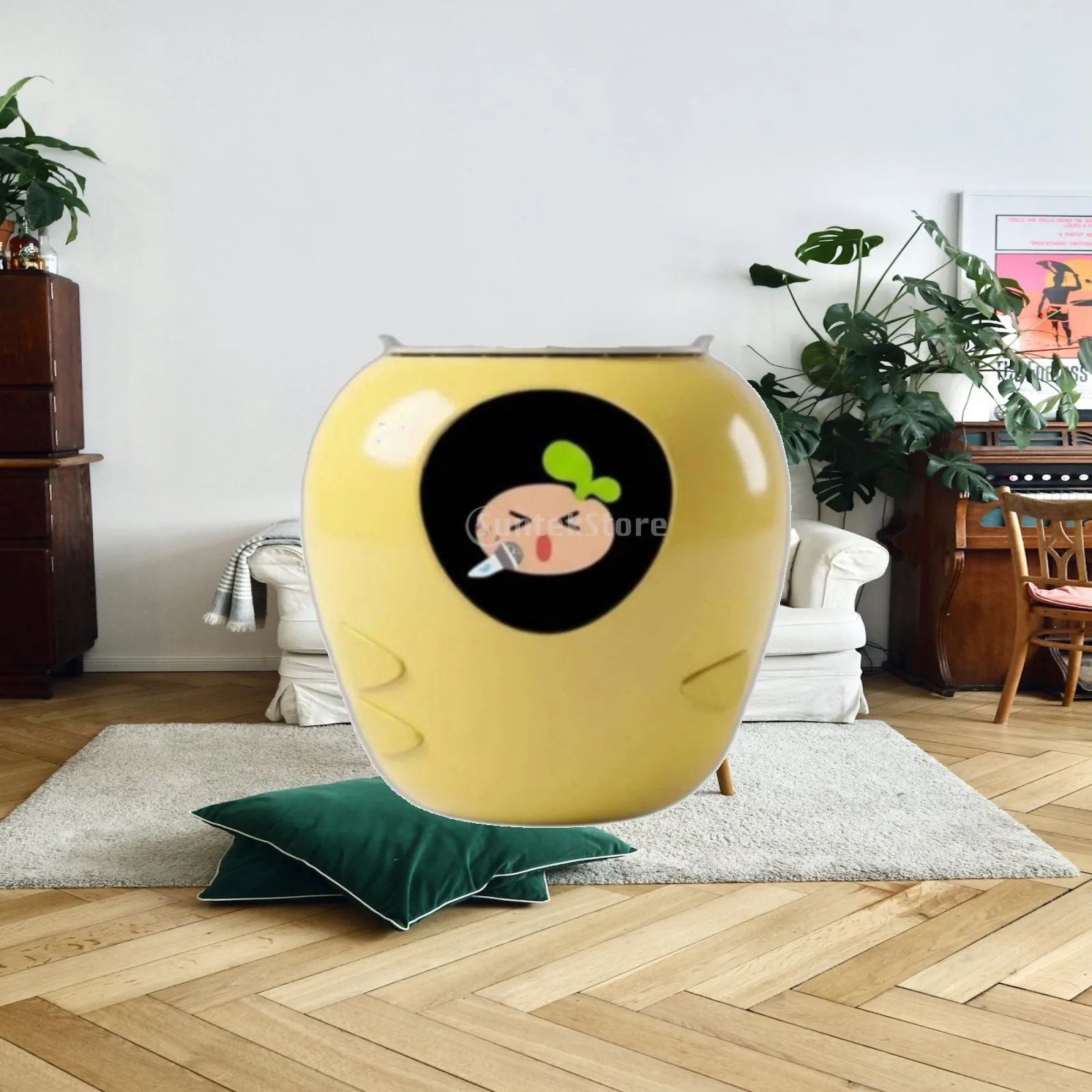 Emotional Companion Pot Talking Flower Pot Intelligent Automatic Watering Planter for Office, Desktop