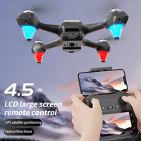 AE9 New GPS Drone RC 8K Dual Camera 5G Laser obstacle avoidance 4.5-inch LCD intelligent screen control long endurance RC Toy