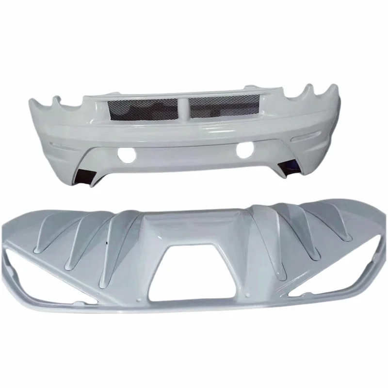

For Ferrari F430 Coupe Spider a Upgraded SC Track Style Resin Primer Rear Bumper Body Kit Front Bumper Side Skirts