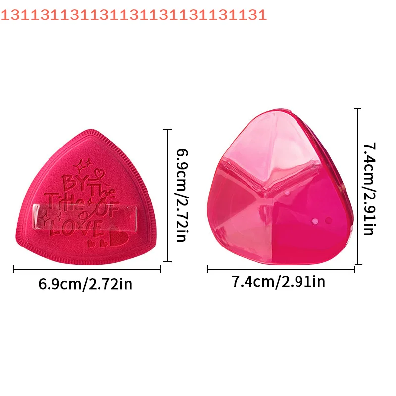 1 pz morbido e spesso rosa a duplice uso spugna per trucco soffio applicatore per fondotinta bagnato e asciutto set di soffio per cipria delicato sulla pelle strumento di bellezza