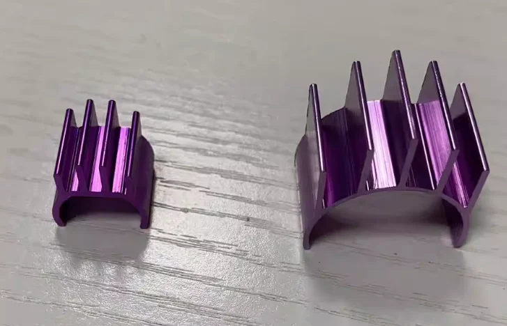 Aluminum Alloy Heat Sink for Cupid V3 Brushed Motor Main & Tail Motor Cooling Fin Set 370 N60 Upgrade Part