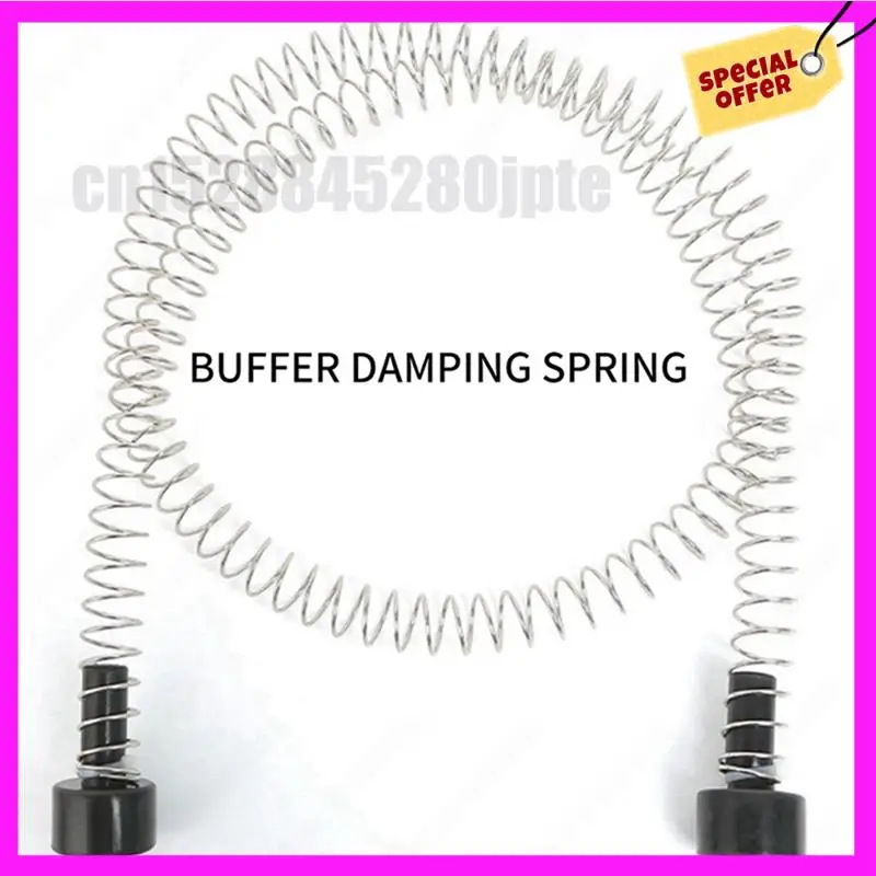 -ABUB 4X Zipline Spring Brake 165Cm Stainless Steel Zip Line Spring Brake Heavy Duty Zipline Brake Speed Reducer Spring Brake