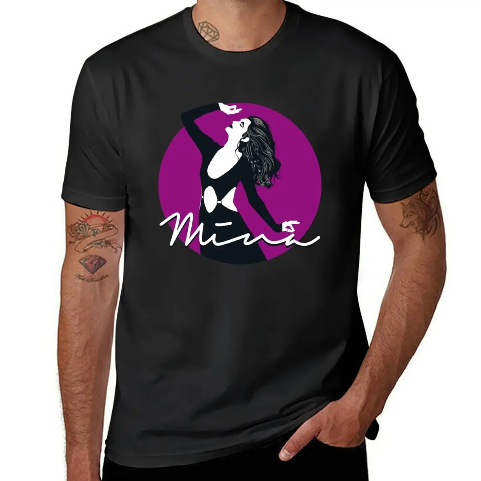 MINA MAZZINI T-Shirt cute clothes sports fans street wear t shirts for men graphic