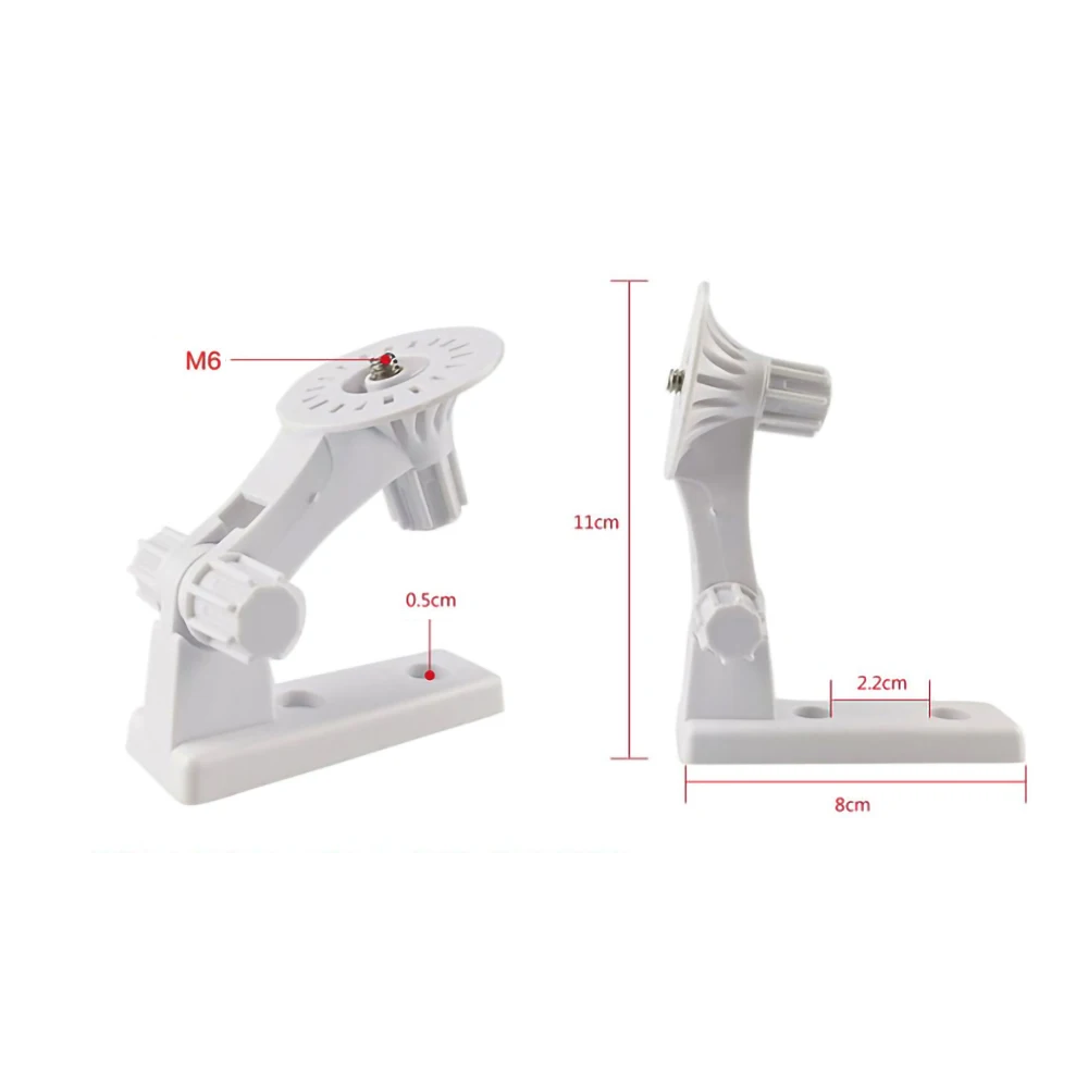 Plastic Multi-function Indoor Wall-mounted Camera Universal Monitoring Bracket