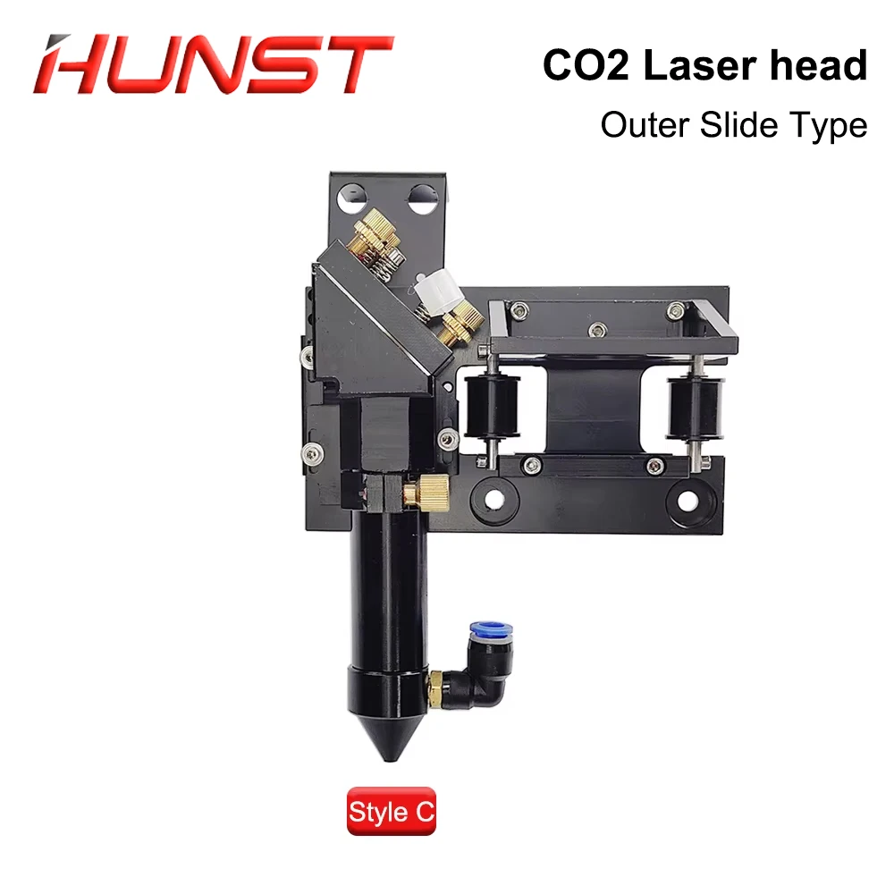 tete-laser-co2-hunst-avec-rail-externe-support-moteur-coulissant-buse-d'assistance-a-air-pour-lentille-de-diametre-20-mm-fl-508-635-1016-mm-miroir-d25-mm