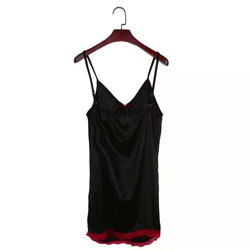 

Nightgown For Women Nightie Sleepwear Plus Size Lace Female Lingerie Suspenders Nightdress