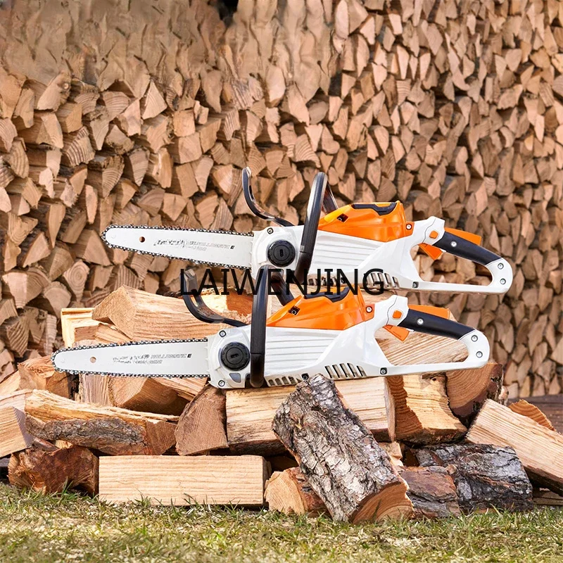 HLZ small handheld rechargeable sawing tree logging 12 inch electric chain saw MSA60/70C