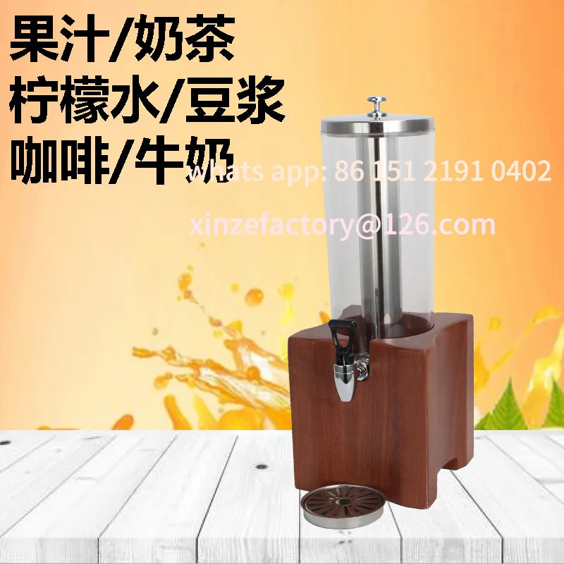 

Customizable Seat Stainless Steel Barrel Milk Ding Heating Beverage Barrel Juice Soy Milk Container Coffee Hotel Buffet