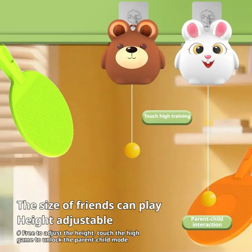 مدرب تنس الطاولة المعلق في الأماكن المغلقة لإطار الباب، مدرب بينج بونج المريح للعب الرياضي والأطفال في الأماكن المغلقة #4