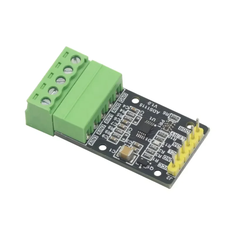 1PCS ADS1115 4-Channel 16-Bit High Precision ADC Converter Module, Programmable Gain Amplifier