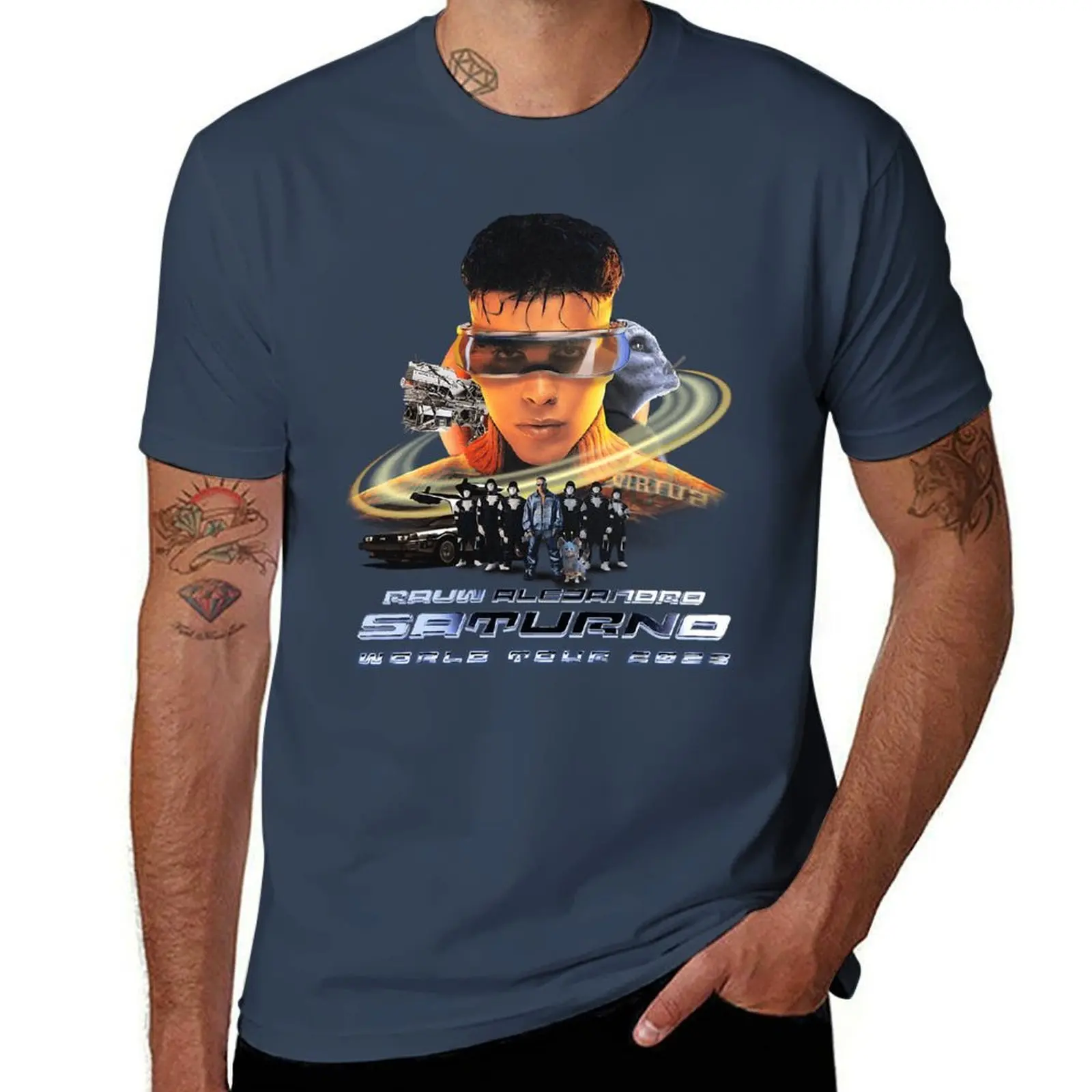 Copy of Fan art rauw alejandro, rawn alejandro, rauw alejandro website, rauw alejandro bad bunny - alejandro albums T-Shirt