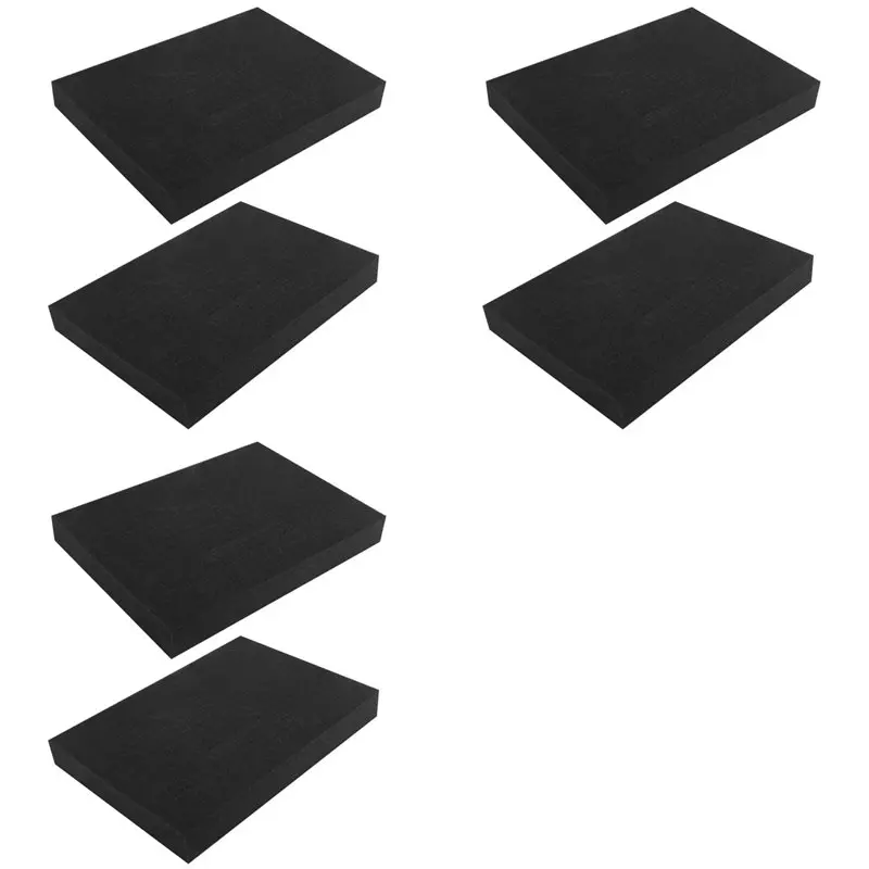 AAAN-6PCS Pick Apart Foam For Toolbox Pre-Cutting Foam Insert High Density Shadow Foams 350X250x40mm