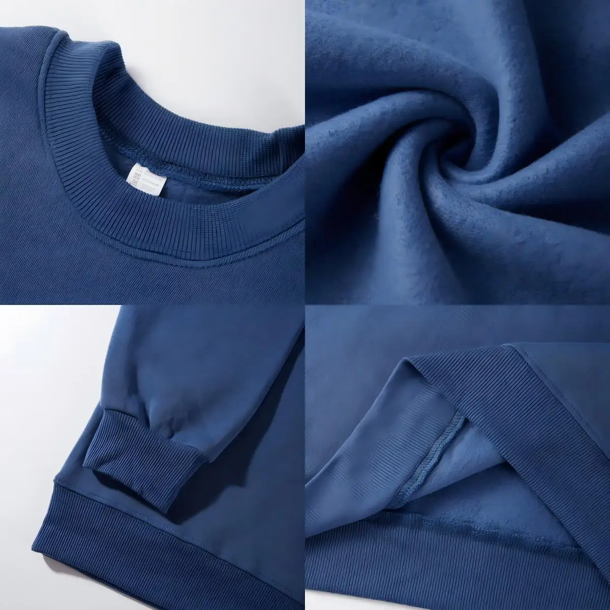 2 Pcs Pullover Set Mens Italy Flag Letter Printing Sweatpants Casual Loose Fleece Warm Hoody Sporty Pants Winter Pocket Clothes view 4