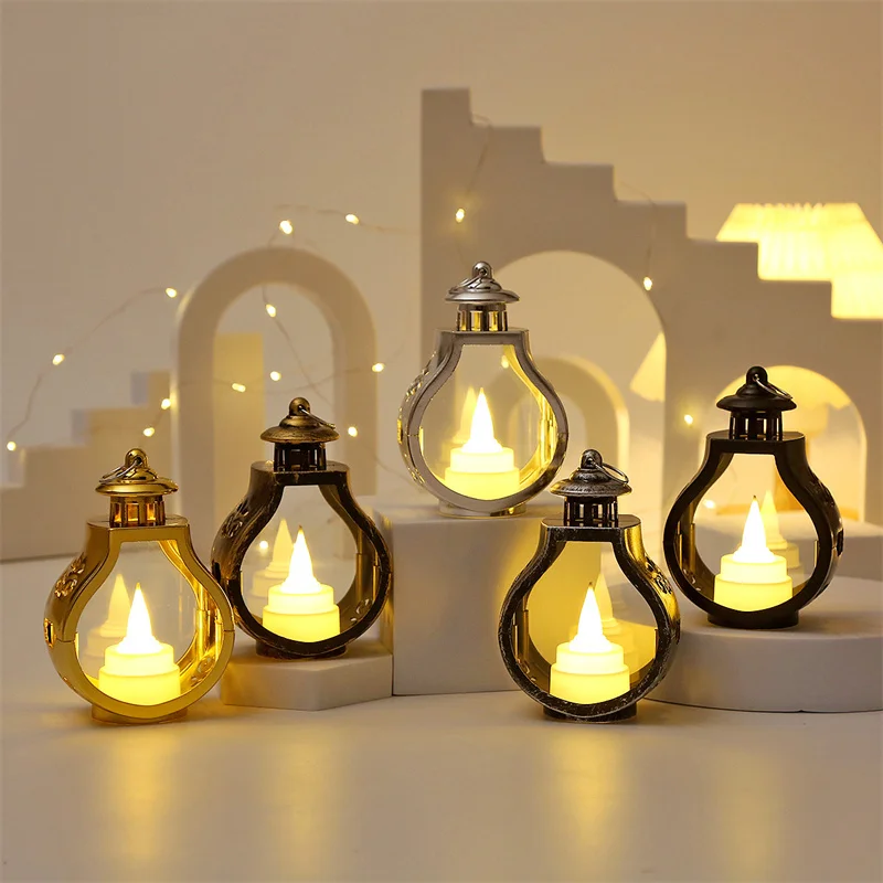 

2024 Ramadan LED Lantern Light Eid Mubarak Decoration for Home Islamic Muslim Festival Party Ramadan Kareem Decor EID Al Adha