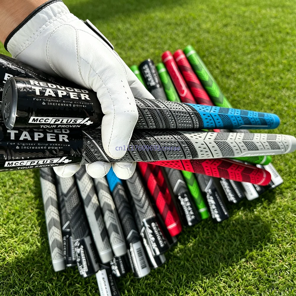 Mc C High Quality‌ Golf Grips 13pcs Standard Midsize PLUS 4 Cord Grip Rubber Cotton Yarn Golf Club Grips Iron and Wood Universal