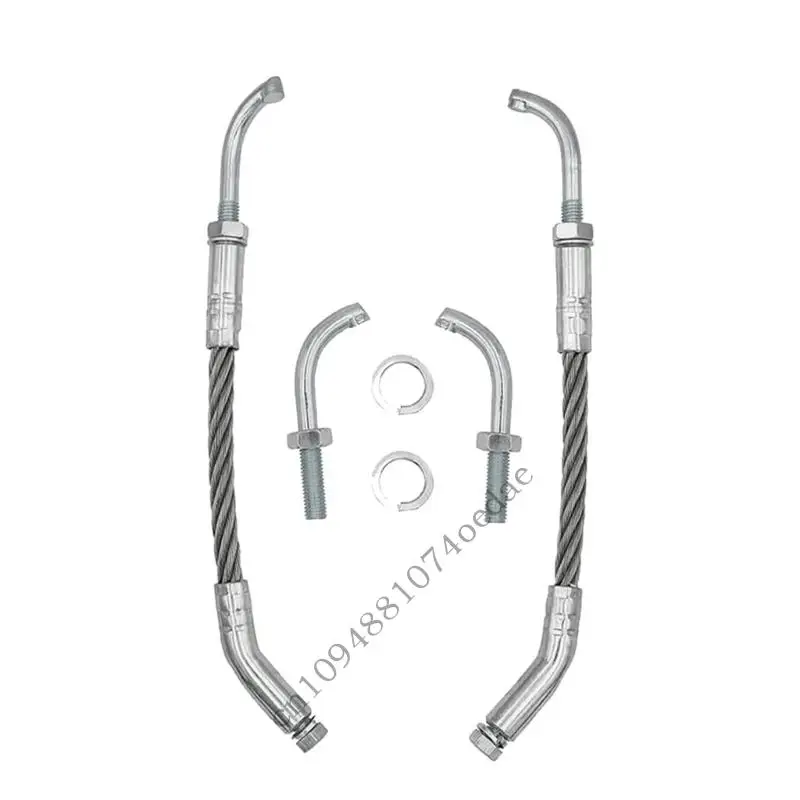 High Efficiency Galvanized Steel Ice Scratchers For Snowmobiles Equipped for Reverse and Non Reverse Operation 1201-DF 
