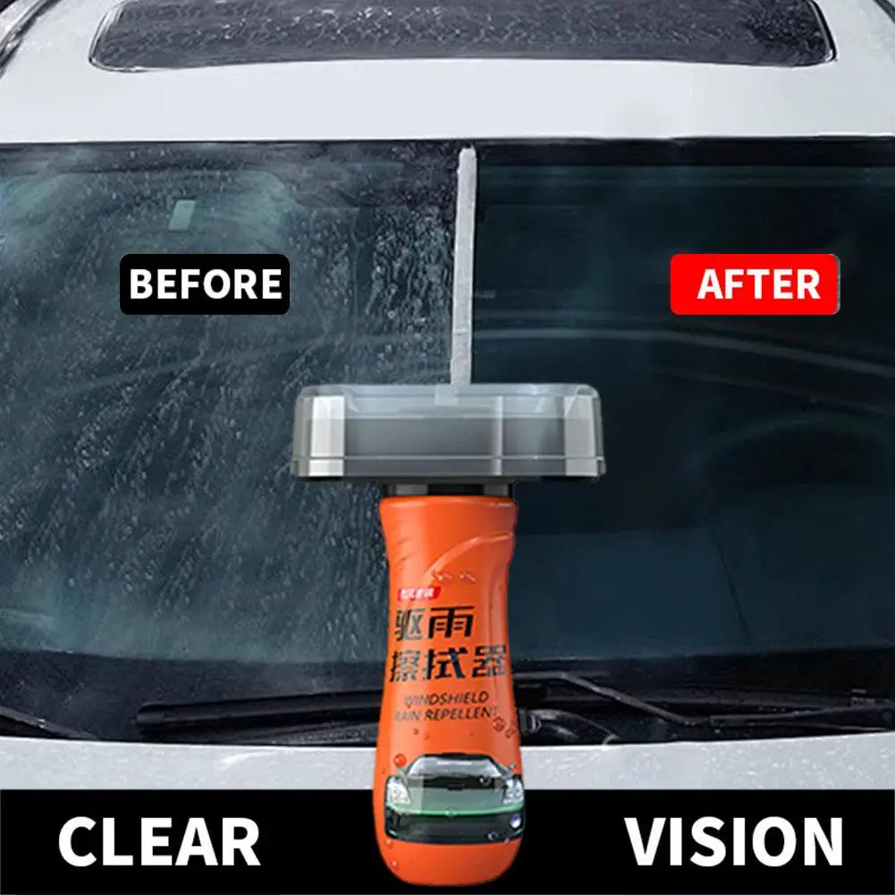 

Car Glass Rain Repellent Cleaning Agent Plastic Refurbishment Accessories Antifogging Rainproof Cleaning Car Windshield Was Q7R6