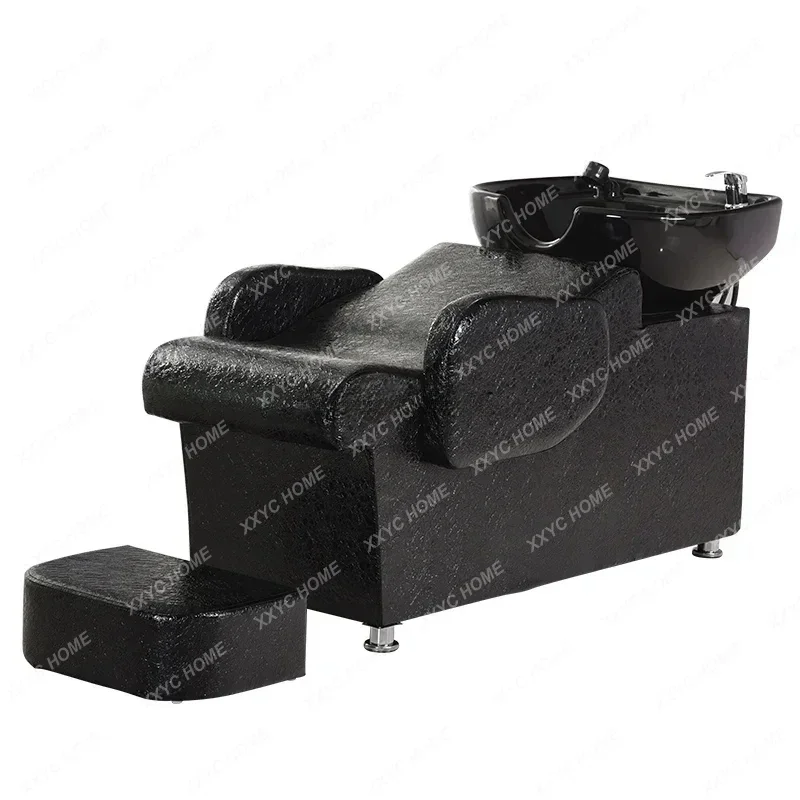 

Complete Beauty Salon Washbasin Professional Hair Therapy Cosmetic Chair Chinese Spa Wash Bac Shampooing Coiffeur A Domicile Bed