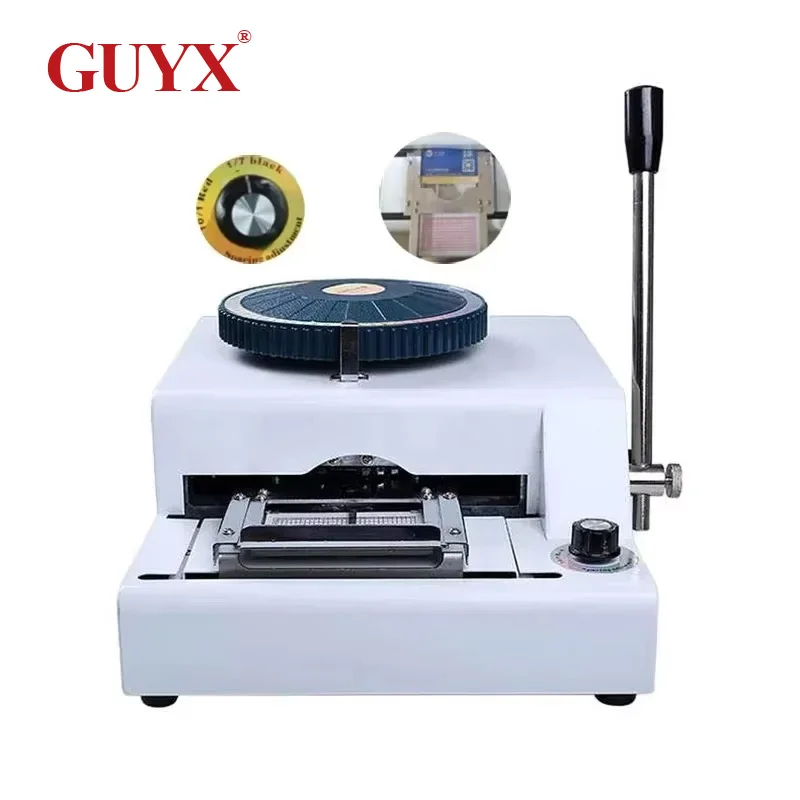 Manual PVC Card Embossing Coding Machine Embossing Machine Manual VIP Hot Punching Machine Card Date PVC Encoding Typewriter