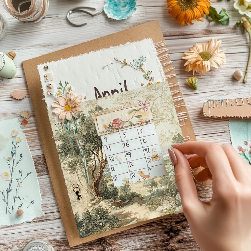 36 Lembar Kertas Scrapbook Dekoratif 6x6: Pola Hewan Kawaii untuk Scrapbooking, Origami & Kerajinan Tangan Anak-anak