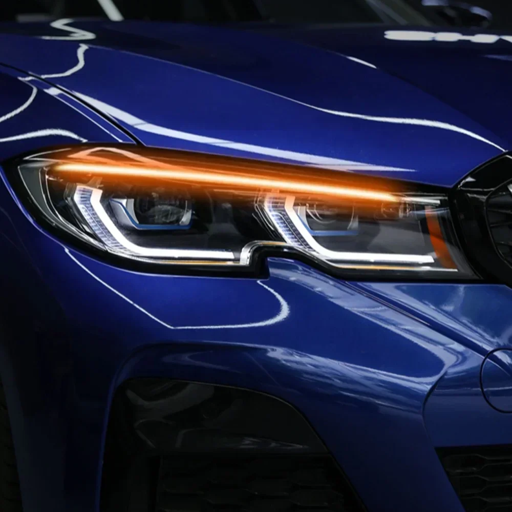 For BMW 3series G20 G28 Upgrade Adaptive Beam Laser Headlight Assembly Turning Signal High And Low Beam Fog Car Lamps Plug Play