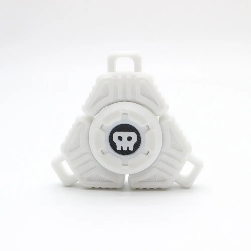 Fidget Spinner en plastique imprimé en 3D, sans résistance, jouets gyroscopiques du bout des doigts, Rotation intéressante, cadeaux de fête