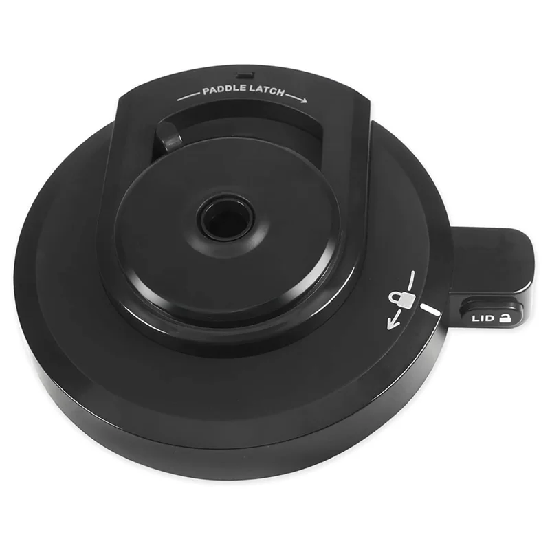 A68M-غطاء وعاء خارجي لا مجداف لسلسلة نينجا NC500/NC501 صانع الآيس كريم استبدال غطاء وعاء كريم قابل لإعادة الاستخدام