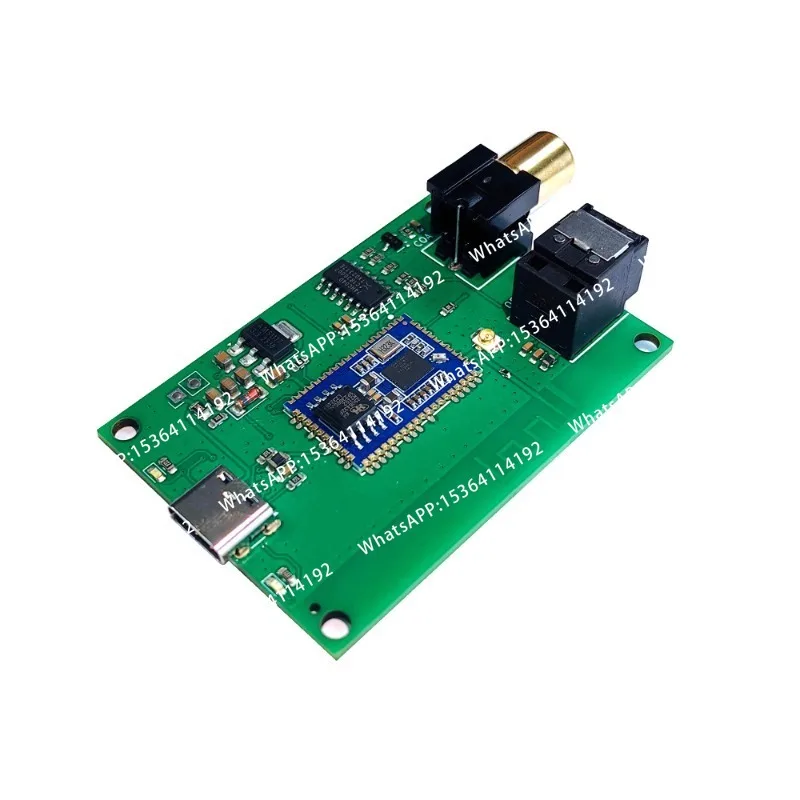 USB Sound Card QCC5181 Bluetooth Digital Interface Module Spdif Fiber Coaxial Output Ldac Decoding 24bit 96K