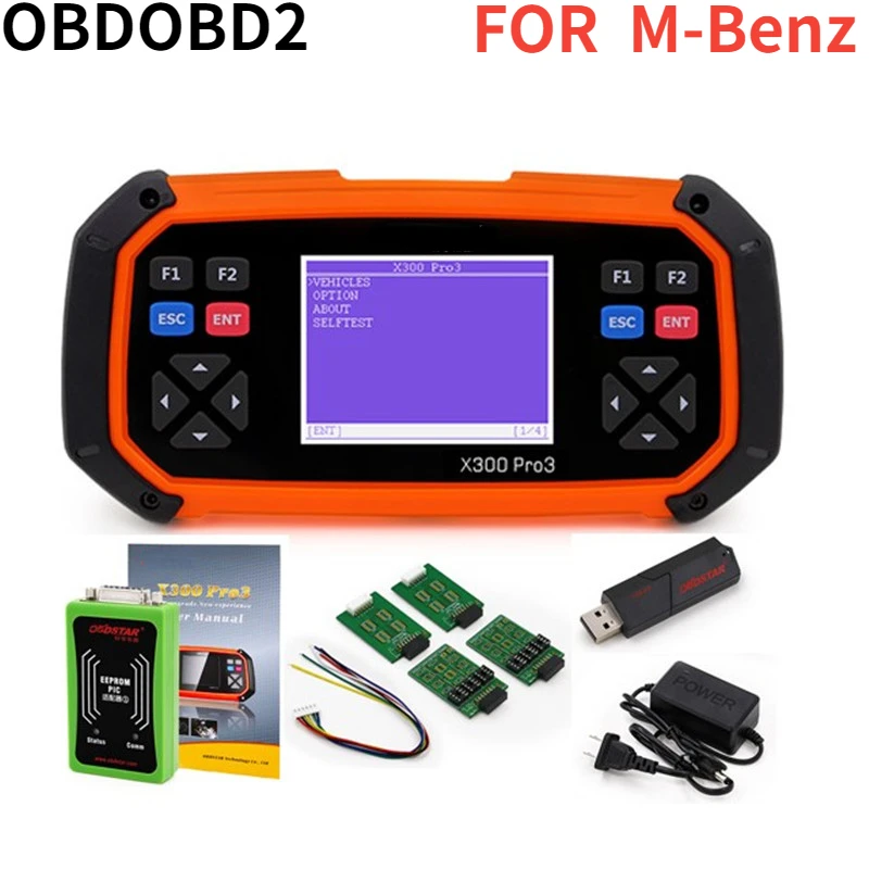 NEW STAR Key Programmer X300 PRO3 Master OBDII Car EEPROM/PIC Car Meter Adjustment Anti-theft Matching Maintenance Reset To Zero