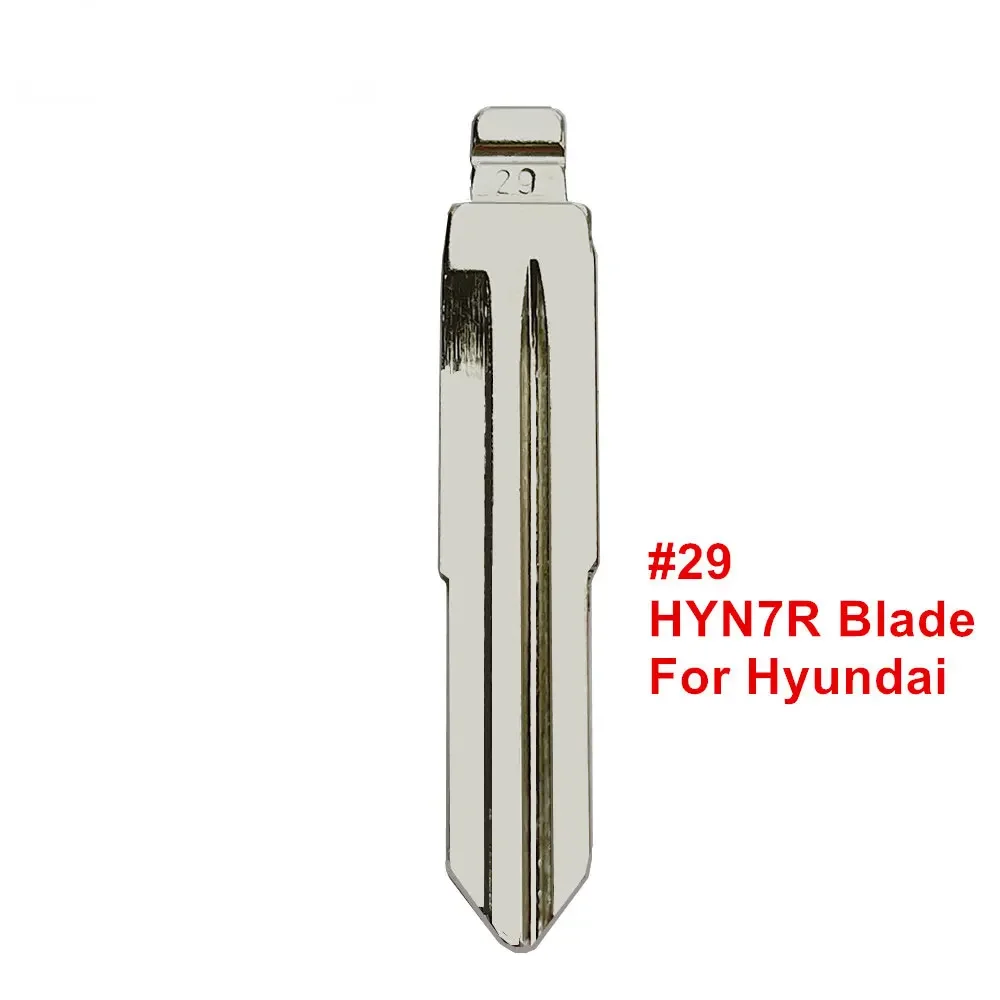 10pcs KD VVDI Flip Remote Key Blade #08 #15 #28 #29 #33 #34 #36 #50 HY15 HY16 for Hyundai Tucson Accent Getz Matri Sonata Kia