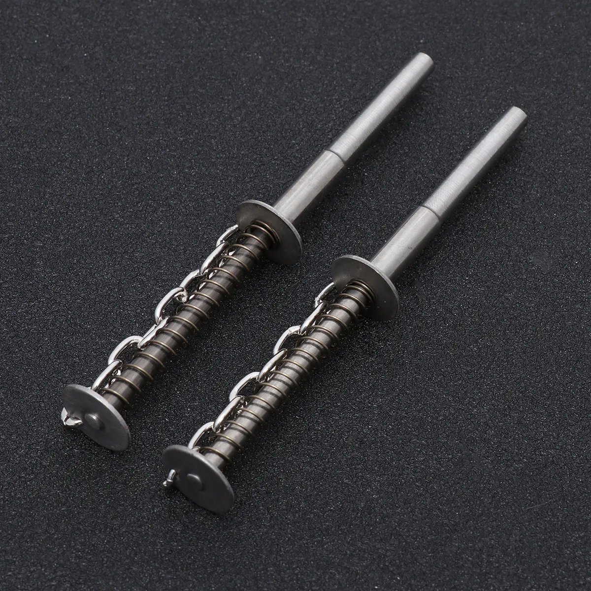 2Pcs Powder Absorber Spring Press Stainless Steel Beekeeping Equipment Bee Breeding Collector Metal Clip