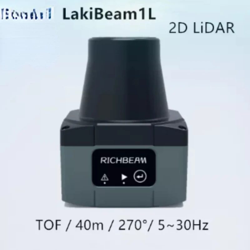 RICHBEAM LakiBeam1L   radar 40m 5-30Hz Industry-grade 2D LiDAR sensor for mapping and AGV obstacle avoidance