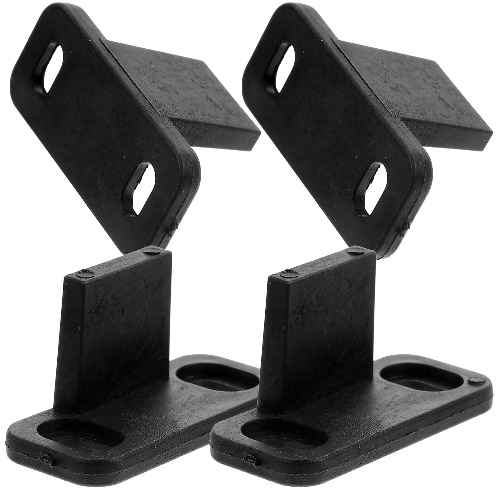 

Sliding Door Guide Closet Guides for Floor Swing Stopper Hardware Barn Black Bearing Track