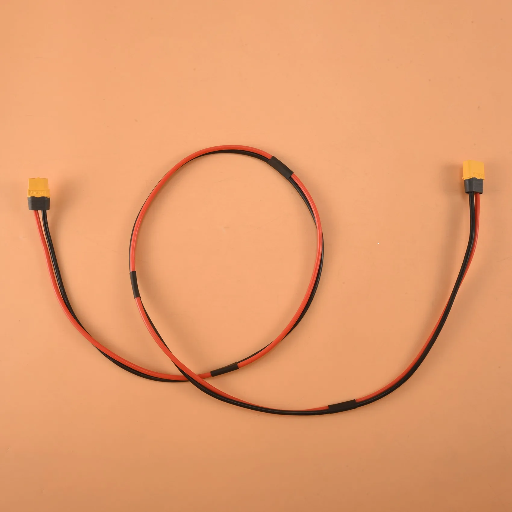 E-Bike Power Extension Cable XT60 Male / Female To Conector Plug 14Awg High Temperature Resistant Silicone Cable