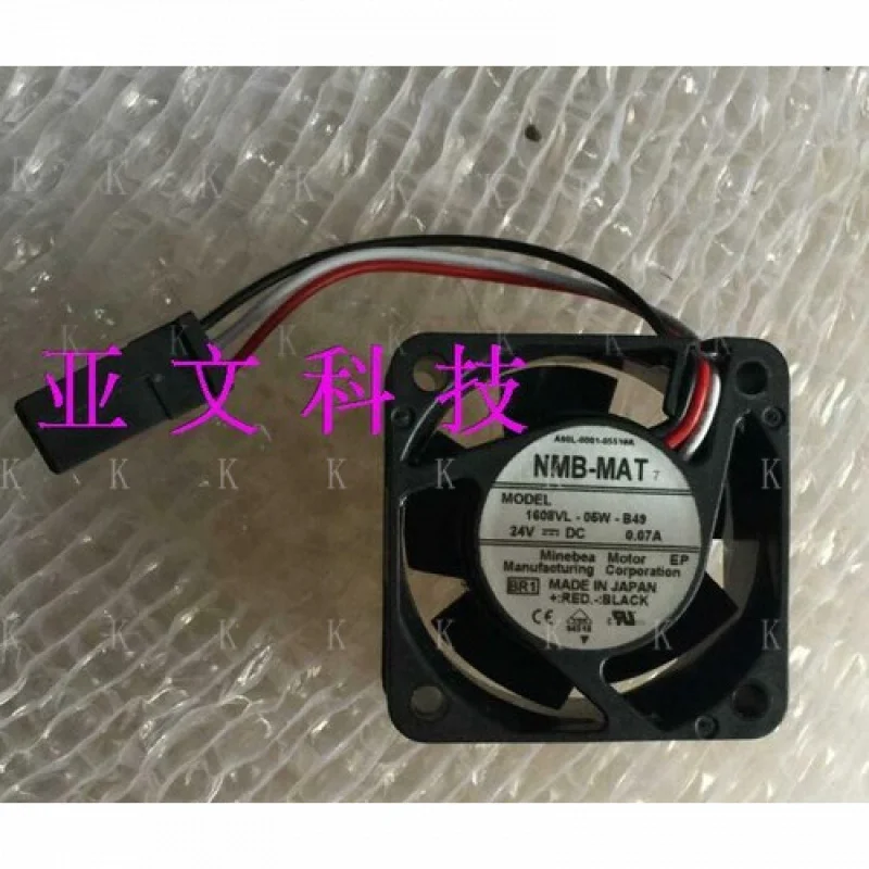 

C 1 шт. для NMB 1608VL-05W-B49 24 В 0,07 А 40*20 мм вентилятор для вилки системы Fanuc