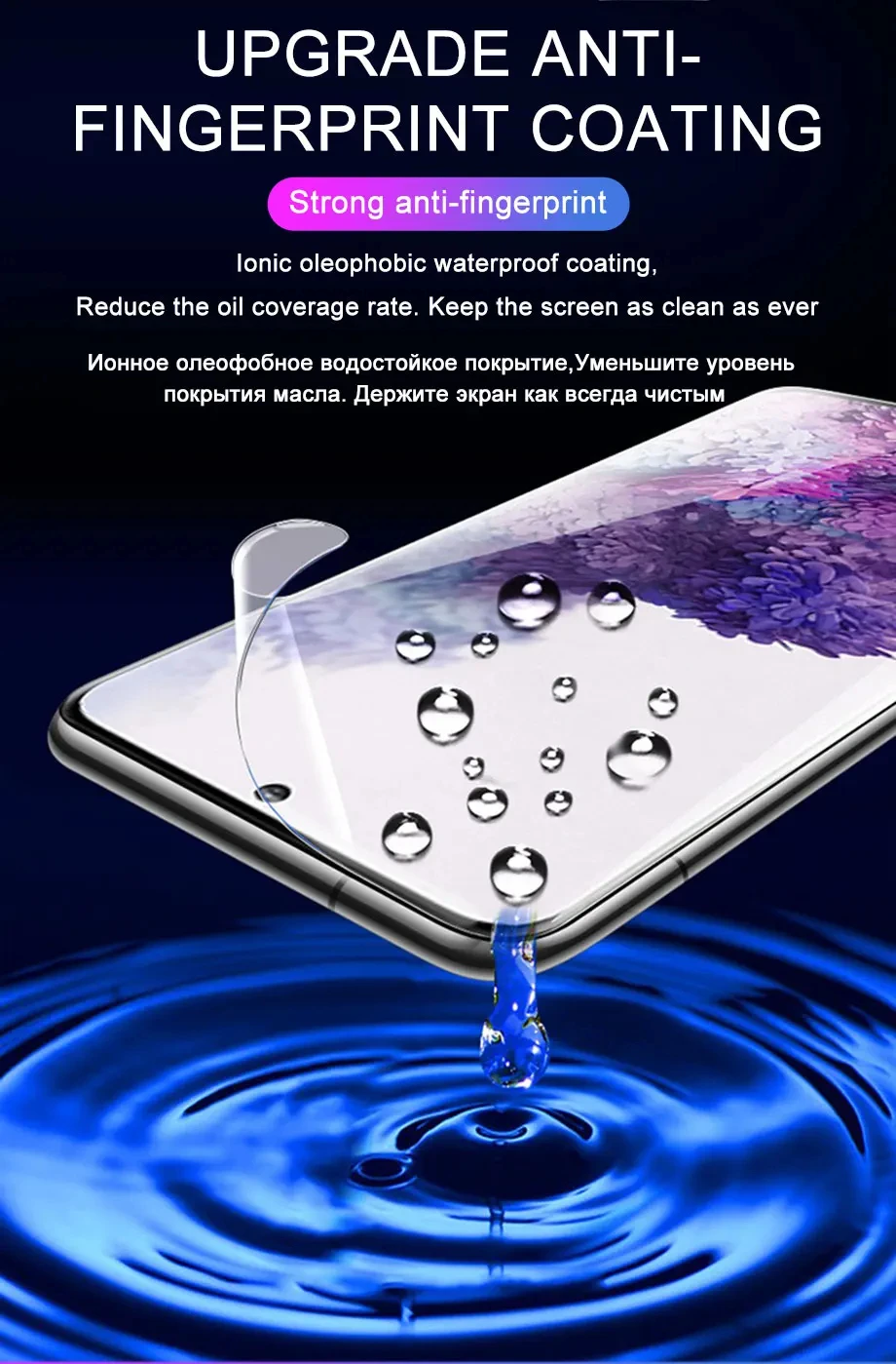 4Pcs Hydrogel Film Volle Abdeckung Für Samsung Galaxy S23 S10 S20 S21 S22 S24 S25 Ultra Plus FE A14 a23 A34 A54 Screen Protector Film – Detail 5