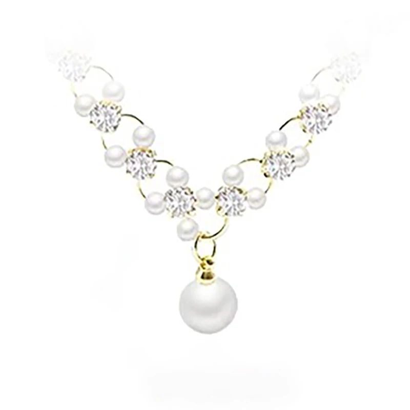 

Gypsy Star Pearl Necklace Light Luxury Niche Clavicle Chain Temperament Premium Neck Chain