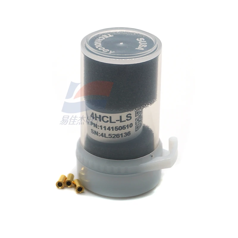 4HCL-LS Hydrogen chloride gas sensor 0-50 ppm 114-150-510 Electrochemical three-electrode principle