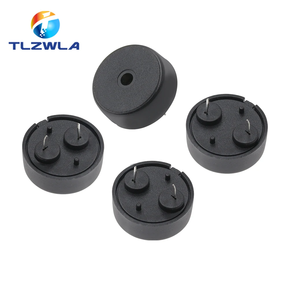 10PCS Model 1255 Piezo Passive Buzzer 14*7mm Leg Distance 5/6.5/7.5mm 12055 Low Power 4KHZ Frequency Connector