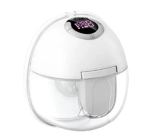 Electric breast pump wearable, hand-free portable all-in-one unit with bilateral silent automatic milk extraction function