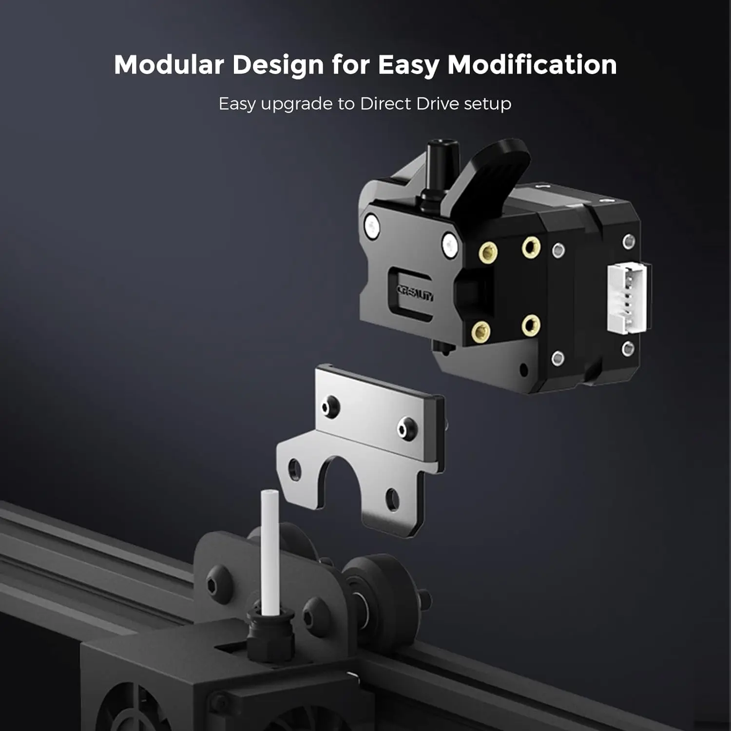 Imagem -05 - Extrusora Oficial Sprite Direct Drive Dual Gear Kit de Atualização se Compatível com Ender Ender v2 cr 10