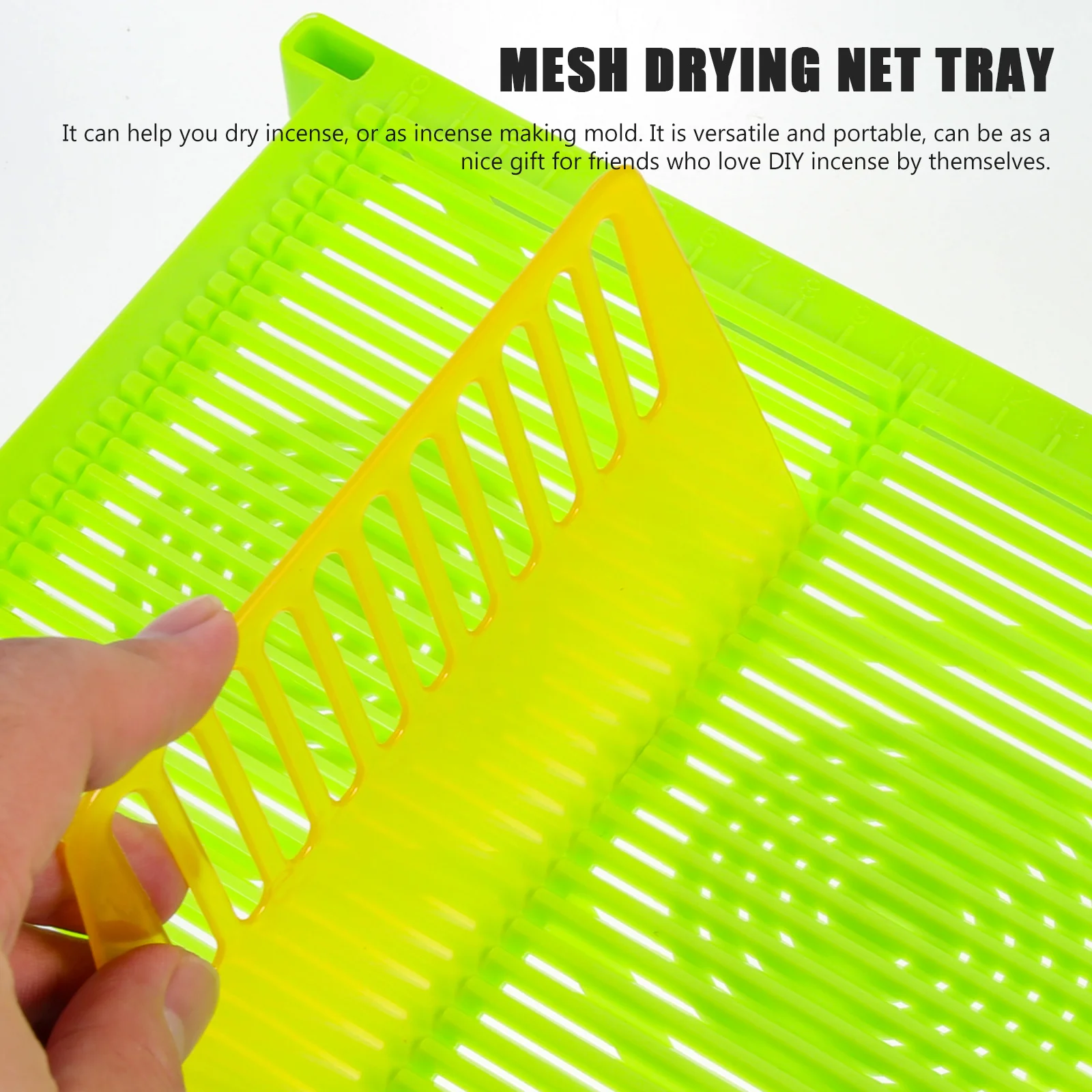 

Handmade Incense Starter Kit with Drying Screen Tray for Aromatherapy and Meditation Accessories Lightweight Incense Mold Kit