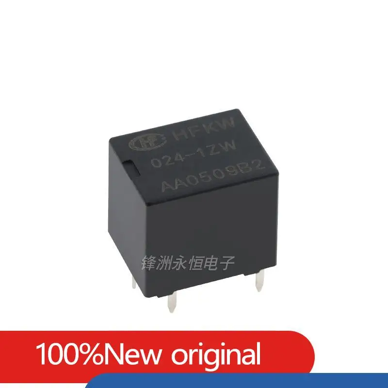 5Pcs/Lot Original New HF HFKW 012-1ZW 024-1ZW HFKW-012-1ZW 12VDC HFKW-024-1ZW 24VDC 5PINS 20A Automotive Relay