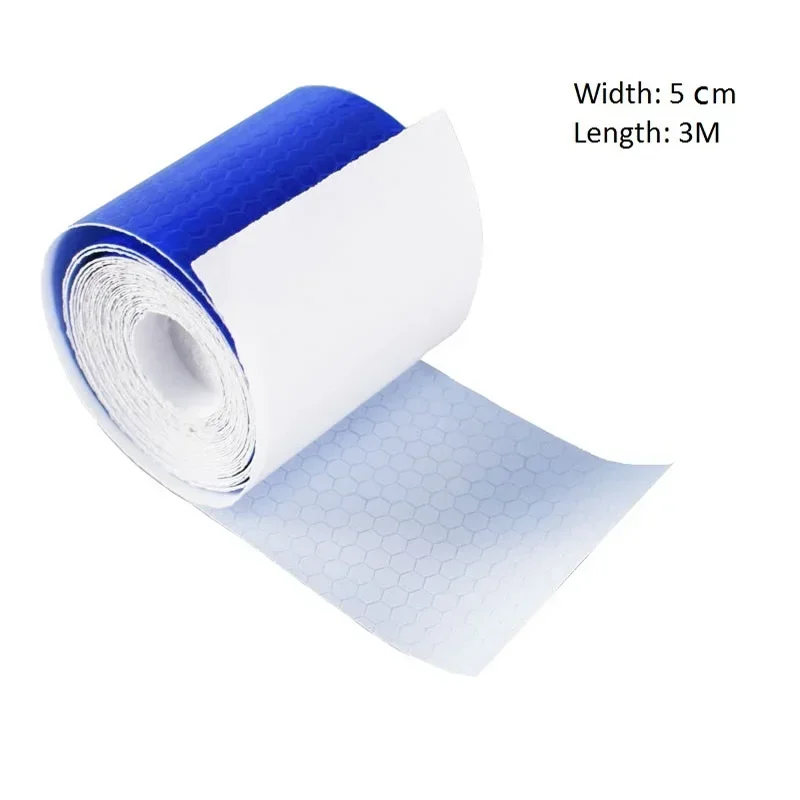 Reflective Self - Adhesive Film Safety Mark Warning Tape For Bicycles Frames Motorcycle 5cmx3m