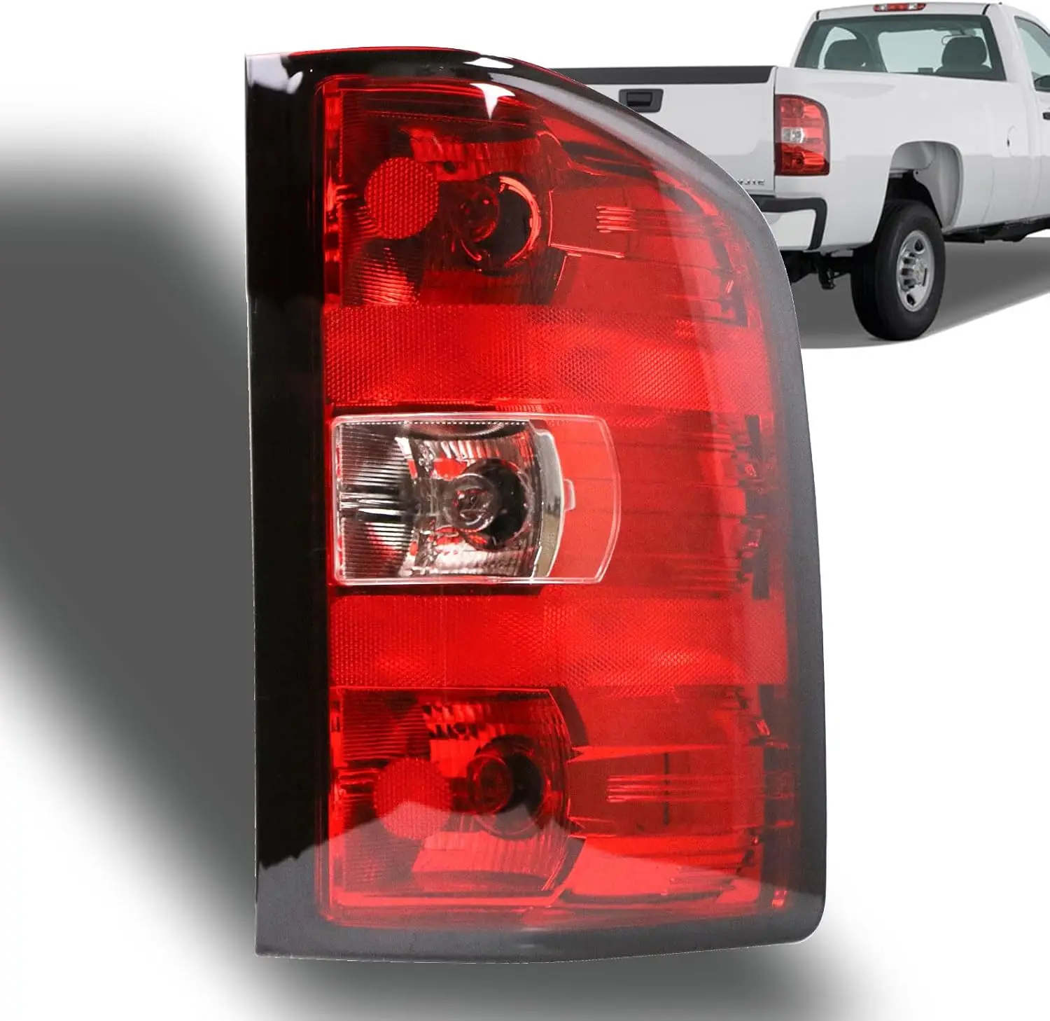 

Задний фонарь в сборе для Chevy Silverado и GMC Sierra 2500/3500 HD 2007-2013 годов с правой стороны, с лампочкой и жгутом проводов