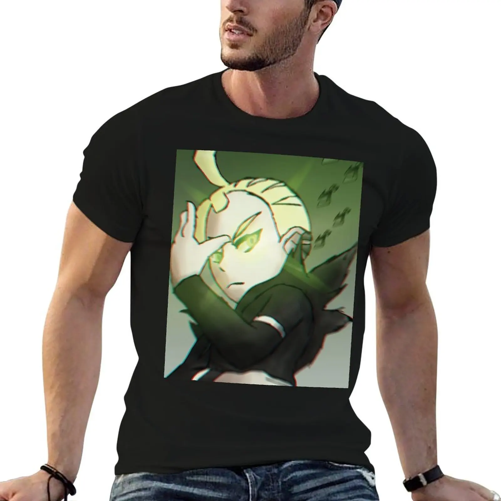 

Pokémon Sun and Moon - Gladion T-Shirt vintage graphic tee shirts graphic tee anime sweat clothes for men