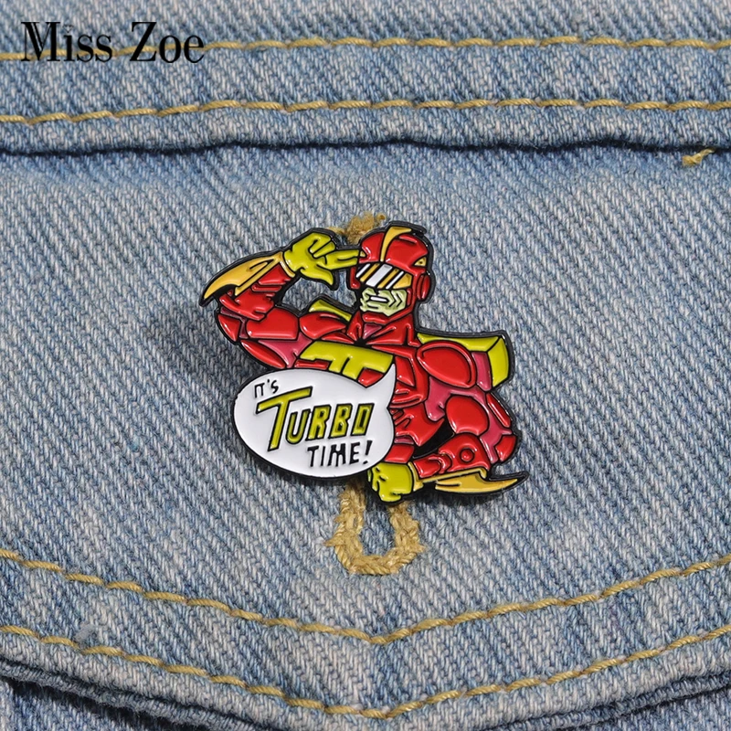 Movie Characters Enamel Pins Custom Handsome Hero Brooches Lapel Badges Funny Jewelry Gift for Fans Friends