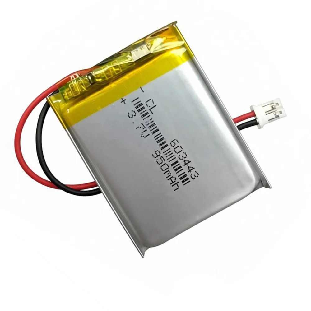3.7V 950mAh Li-Polymer Rechargeable Battery 603443 603442 603040 With PH2.0 2P Plug For MP3 GPS E-books Camera Bluetooth Speaker
