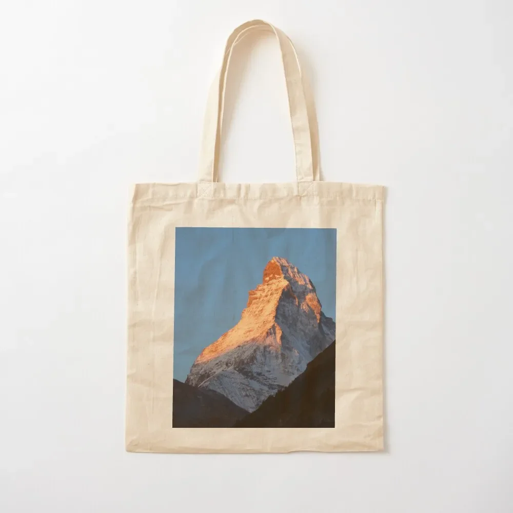 

Matterhorn, sunrise, Zermatt, Valais, Switzerland Tote Bag women bag Cloth bags Cloth bag